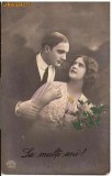 T FOTO 21 Romantica -Indragostiti -La multi ani ! -are scrise, pe spate patru mesaje gen ,,amintiri&quot; -antebelica