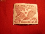 SERIE- CRUCE ROSIE -1949 CEHOSLOVACIA ,2 valori