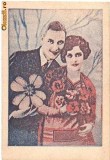 U FOTO 02 Romantica -Indragostiti -foto ce desemna regina balului -Amintire (Albulescu?) 14 IV 1947, D-rei Elisaveta Enache, Berceni