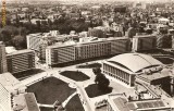 R 9341 Republica Populara Romana bucuresti constructii noi in piata palatului necirculata