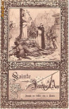 V FOTO 72 Ioana d`Arc -,,Sainte Jeanne d`Arc&quot; -interesanta -sepia -interbelica -Paris