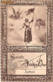 V FOTO 62 Ioana d`Arc -,,Sainte Jeanne d`Arc&quot; -interesanta -sepia -interbelica -Paris