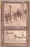 V FOTO 75 Ioana d`Arc -,,Sainte Jeanne d`Arc&quot; -interesanta -sepia -interbelica -Paris