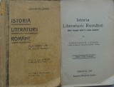 Loghin , Istoria literaturii romane ,120 de portrete si o harta , Cernauti ,1937