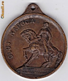 Medalie statuia Mihai Viteazul ,Emblema comunista a judetului Cluj