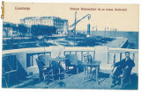 3973 - CONSTANTA, Terasa Cazinoului - old postcard - used - 1927, Circulata, Printata