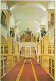 CP195-18 Tirgu Mures: Biblioteca documentara S. Teleki(interior) - carte postala, necirculata -starea care se vede
