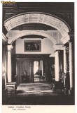 carte postala-SINAIA-Muzeul Peles-Sala coloanelor