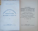 Cumpara ieftin Preot Paslaru , Valoarea scrierilor patristice , cu autograf , Rm. Valcea , 1933, Alta editura