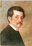 CP197-31 Ion Andreescu (1850-1882) -Autoportret -carte postala, necirculata -starea care se vede