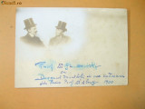 Carte Postala Dr. Tarobiski cu decanul veterinara Paris 1900