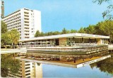 CP199-97 Mamaia -Hotel-restaurant Majestic -carte postala, circulata 1980 -starea care se vede