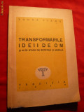 TUDOR VIANU - Transformarile Ideii de Om -Ed.Traditia 1946