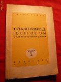 TUDOR VIANU - Transformarile Ideii de Om -Ed.Traditia 1946