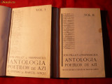 I.Pillat si Perpessicius - Antologia Poetilor -I Ed.1925 ,2vol.ilustratii Marcel Iancu