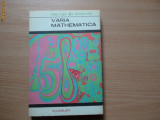 Varia mathematica - Autor : George St. Andonie,RF5/3, Alta editura