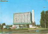 CP201-05 Cluj-Napoca -Hotel Napoca -carte postala, circulata 1977 -starea care se vede