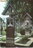 CP201-74 Sapanta. (Jud.Maramures) -,,Cimitirul vesel&quot; -carte postala, necirculata -starea care se vede