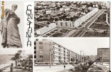 CP203-52 Constanta(statuie Ovidiu) -carte postala, circulata 1969 la Aiud -starea care se vede