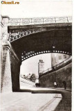 CP203-69 Sibiu -Spre Orasul de Sus pe sub Podul Minciunilor -carte postala, circulata 1966 -starea care se vede