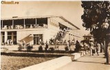 CP203-83 Restaurant in Eforie-Nord -sepia-carte postala, circulata 1966 -starea care se vede