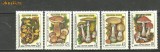 Rusia 1986 - CIUPERCI COMESTIBILE, serie MNH, B7