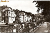 CP204-37 Slanic Moldova (pod) -carte postala, circulata 1967 -starea care se vede