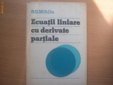 Ecuatii liniare cu derivate partiale S G Mihlin