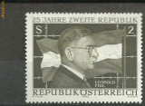 Austria 1970 - 25 ani REPUBLICA, serie MNH, B5, Nestampilat