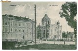 Carte Postala Timisoara, Sinagoga, Vedere, Neutilizata, Banat, Romania 1904-1918