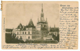 1038 - SIGHISOARA, Mures, The clock tower, Litho - old postcard - used - 1904, Circulata, Printata