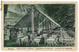 972 - BUZIAS, Cafeneaua din sala de cura, animata - old postcard - unused, Necirculata, Printata