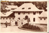 CP205-12 Olanesti -Pavilionul bailor -RPR -carte postala, circulata 1954, la Barlad(com Draguseni) -starea care se vede