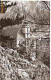CP206-19 Brasov -Biserica Neagra -carte postala, circulata 1966 -starea care se vede