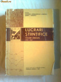 LUCRARI STIINTIFICE~ (1957-1967)~STATIUNEA EXPERIMENTALA AGRICOLA SIMNIC-CRAIOVA