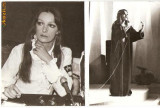 CP207-33 Marie Laforet -recital la festivalul ,,Cerbul de Aur&quot; Brasov 1970 -carte postala necirculata -starea care se vede