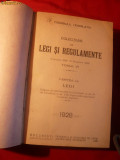 Colectiune de Legi si Regulamente -1928 vol. V