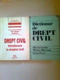 DREPT CIVIL - INTRODUCERE IN DREPTUL CIVIL + BONUS ,, DICTIONAR DE DREPT CIVIL&quot;