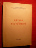 Nicolas N.Catargi -L&#039;Etude de la Proposition - cca.1940