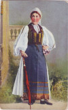 1631 - ETHNIC woman, Port Popular din TIMIS - old postcard - used -1916, Circulata, Printata