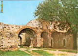 CP208-95 Cetatea de Scaun a Sucevei -Portile de straja -carte postala necirculata -starea care se vede