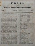 Cumpara ieftin Foaia pentru minte , inima si literatura , nr. 9 , 1853, Alta editura