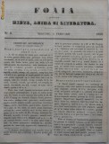 Cumpara ieftin Foaia pentru minte , inima si literatura , nr. 6 , 1853