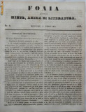 Cumpara ieftin Foaia pentru minte , inima si literatura , nr. 8 , 1853, Alta editura