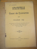 STATUT CASA DE ECONOMIE IASI 1905