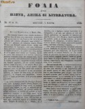 Cumpara ieftin Foaia pentru minte , inima si literatura , nr. 10 si 11 , 1856, Alta editura