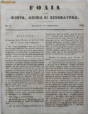 Cumpara ieftin Foaia pentru minte , inima si literatura , nr. 9 , 1856, Alta editura