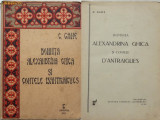 C. Gane , Domnita Alexandrina Ghica si Contele d&#039;Antraigues , 1937 , editia 1