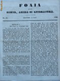 Cumpara ieftin Foaia pentru minte , inima si literatura , nr.18 , 1856