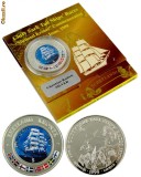 bnk mnd Shetland Island 5 kr 1999 . argint , raritate - Radich